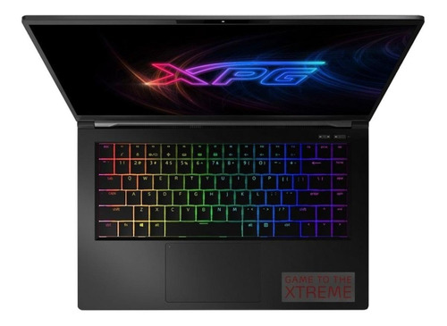 Imagen 4 de 5 de Laptop gamer XPG Xenia negra 15.6", Intel Core i7 9750H 32GB de RAM 1 TB SSD, NVIDIA GeForce RTX 2070 144 Hz 1920x1080px Windows 10 Home