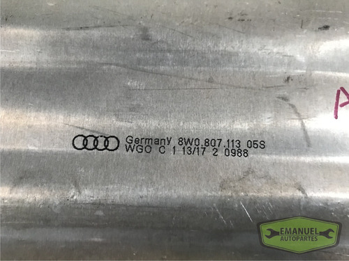 Imagen 6 de 6 de Audi A4 A5 2017 2018 2019 Refuerzo Defensa Delantera S4 S5