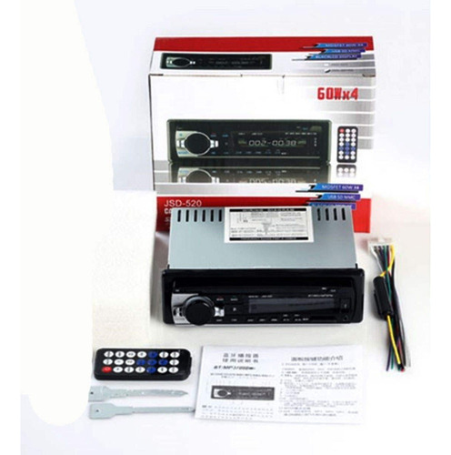 24v Automóvil Estéreo Audio Tablero Fm Mp3 Radio