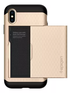 Funda Spigen iPhone XS X 10 Cristal Wallet