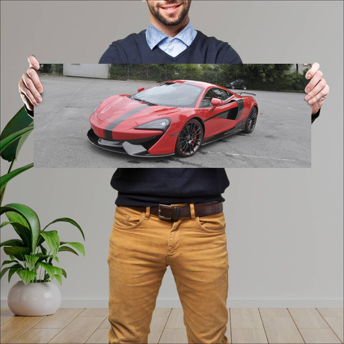 Cuadro 30x80cm Auto 2017 Mclaren 570s By Manhart 183