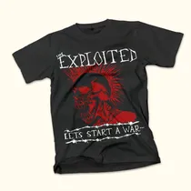 Comprar Remera The Exploited Let's Start A War Punk Rock N Roll Hd