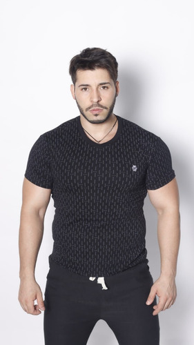 Polera Algodón Peruano( Modelo Lineas)