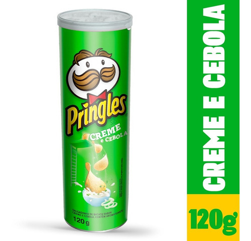 Salgadinho De Batata Creme E Cebola 120g Pringles