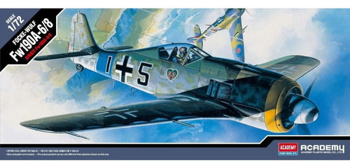 Focke-wulf Fw190a-6/8 Escala 1/72 Academy 12480