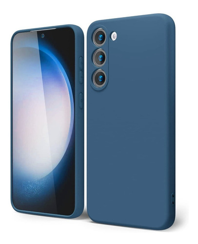Carcasa Para Samsung Galaxy S23 5g Silicon Protector Cámaras