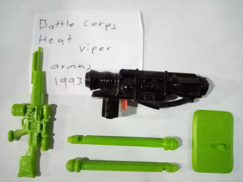 Gi-joe Vintage Armas Battle Corps H.e.a.t. Viper 1993