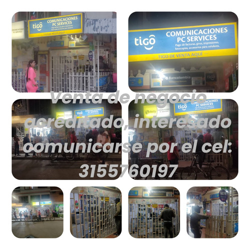 Se Vende Negocio Acreditado Punto Efecty Con Corresponsal Bancolombia (negociable)