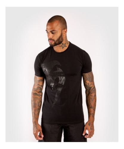 Polera Venum Giant Negro Matte Edicion Especial