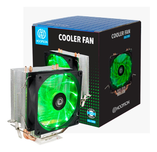 Cooler Processador Cpu Gamer Intel Amd Hoopson Cl-180