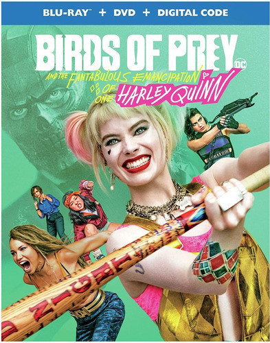 Aves De Presa Birds Of Prey Harley Quinn Blu-ray + Dvd + Dig