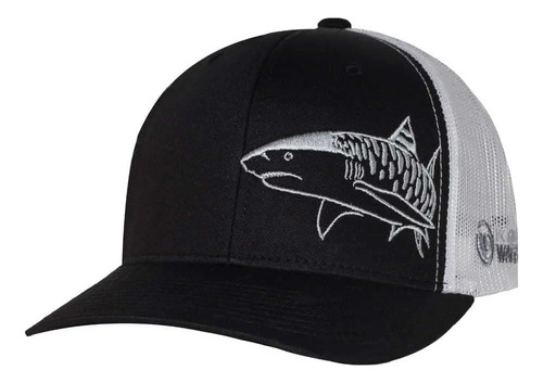 Tiger Shark Scuba Diving Trucker Hat: Snapback Ajustable