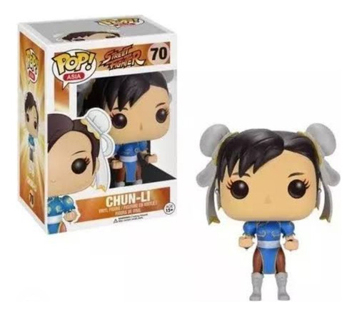 Funko Pop Chun Li #70 Street Fighter Asia Exclusivo Vaulted (Usado)