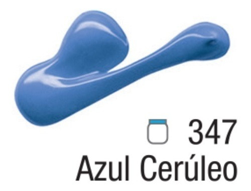 Tinta Para Tela Acrilica Acrylic Colors I 250ml Acrilex Cor Azul Cerúleo