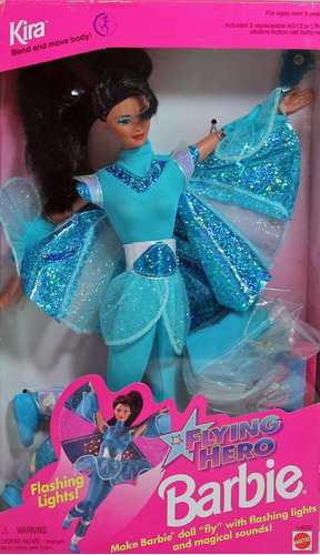 Flying Hero Barbie Kira Doll W Luces Y Sonidos ()