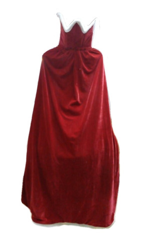 Vestido Con Capa Para Reina De Las Fiestas Patrias