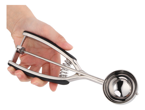 Cuchara Para Helado De 39 Mm, Acero Inoxidable, Fruta Y Meló