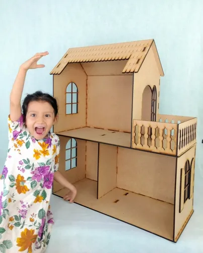 Casa de barbie de madera medidas hot sale