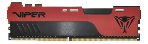 Memória RAM color preto/vermelho  8GB 1 Patriot PVE248G266C6