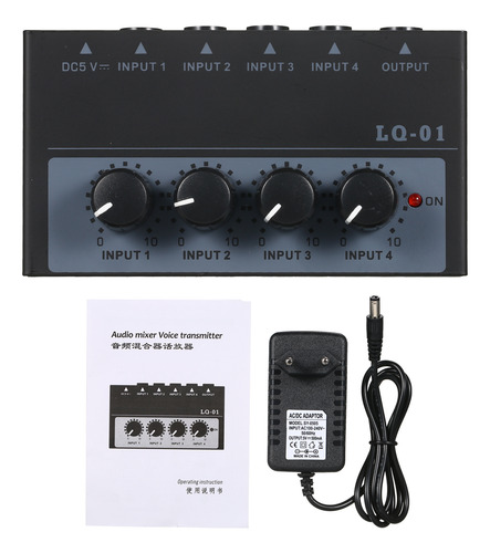 Mixer Studio Mixer Ultra. Ruido De Salida De Canales. Entrad
