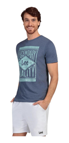 Playera Slim Fit Manga Corta Lee Hombre 348