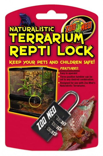 Zoomed Cadeado P/ Terrario Terrarium Repti Lock C/