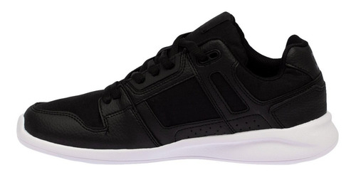 Imagen 2 de 5 de Zapatilla Dc Shoes Modelo Stag Lite Le Cuero Negro Blanco