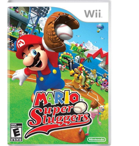 Jogo Mario Super Sluggers Nintendo Wii Usado Mídia Física