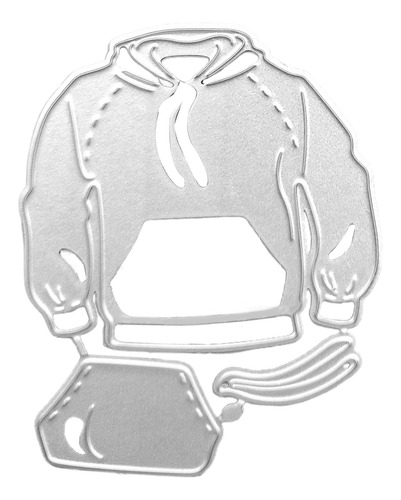 (1197 #mold) Sudadera Con Capucha Para Cortar Metal, Troquel