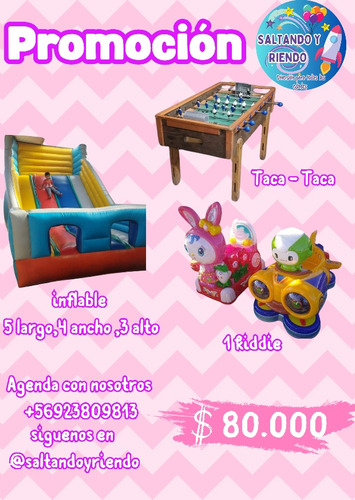 Arriendo De Juegos Inflables Y Mecanicos