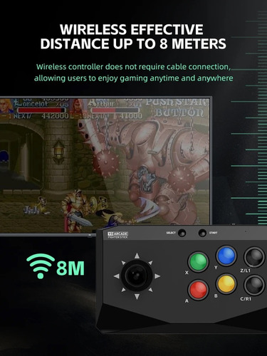 Par De Tableros Arcade Para Pc Mac Android Inalambrico Retro Ryu-mario