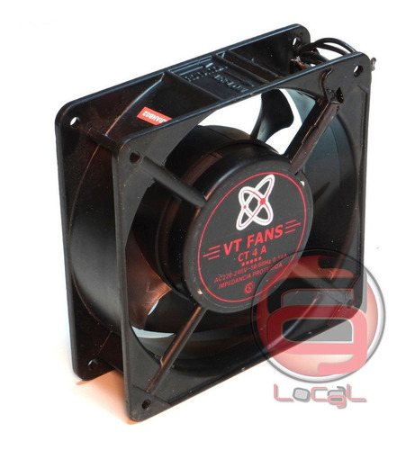 Imagen 5 de 10 de Turbina Cooler Fan Extractor 220v Ruleman 4 Pulgadas 120x38m