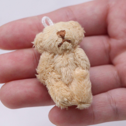 Casa De Muñecas Oso Muñeca De Peluche En Oso Caqui
