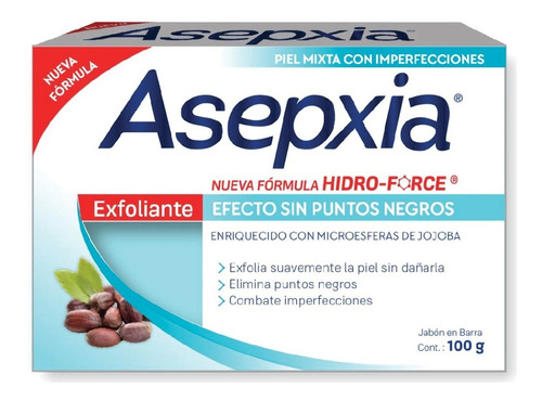 Jabón Asepxia Exfoliante 100 Gr