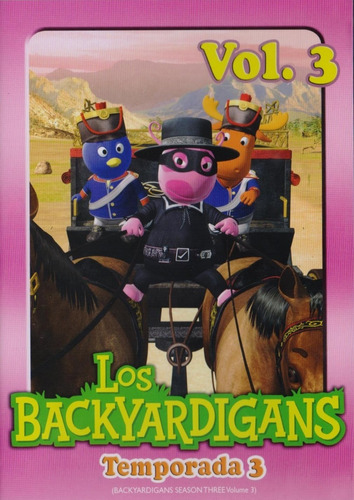 Los Backyardigans Temporada 3 Tres Volumen 3 Dvd
