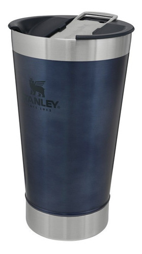 Imagen 1 de 3 de Vaso térmico Stanley Classic Stay Chill color nightfall 473mL