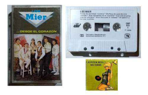 Los Mier Desde El Corazon Kct Cassette Musica Grupera