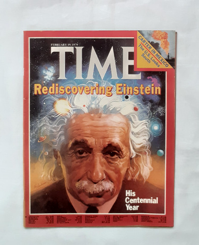 Albert Einstein Revista Time 1979 En Ingles Oferta