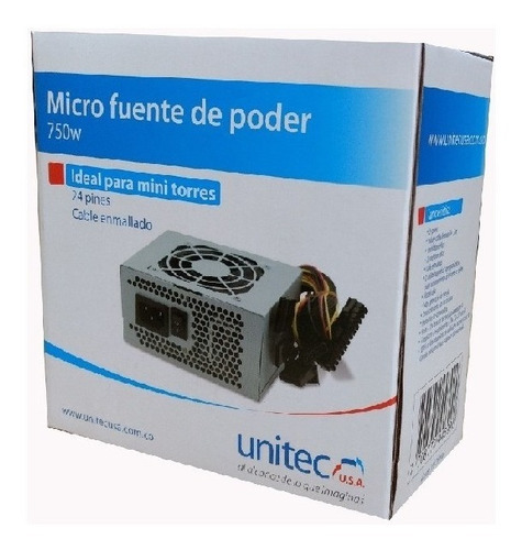 Fuente Poder Micro 750v