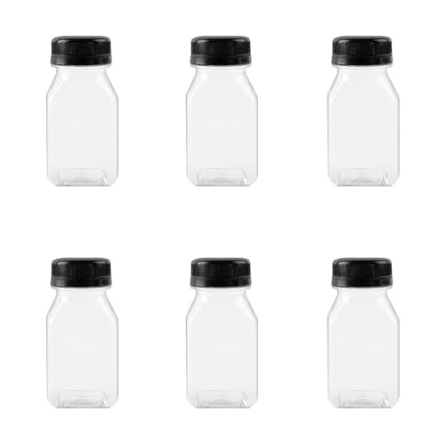 Botellas Plásticas Transparentes Para Bebidas - 120ml