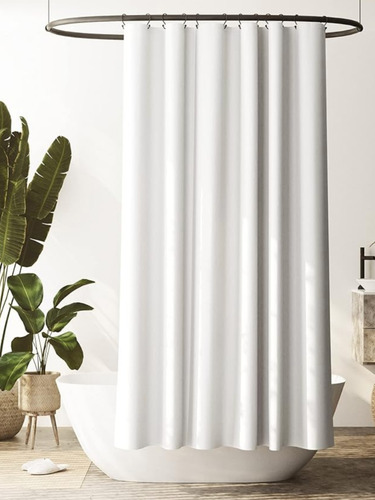 Protector Cortina De Baño Pvc Grueso Antihongos 180x180