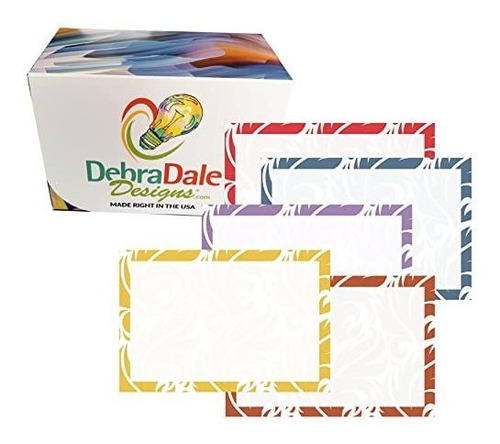 Debra Dale Designs - 200 Gobernado 4  X 6  Tarjetas De Índic