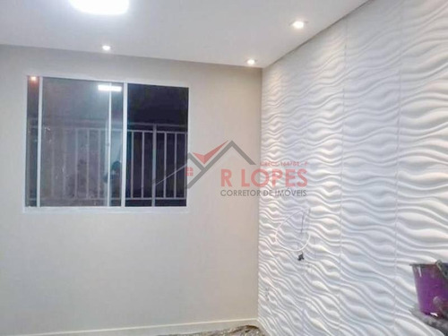 Imagem 3 de 22 de Lindo Apartamento Todo Reformado Para Venda Em Itaquera, 2 Dorm, 1 Vagas. - 1834