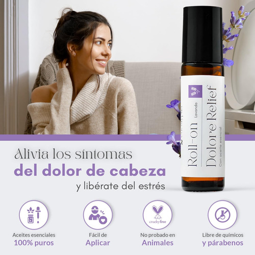 Roll On Lavanda - Eucalypita - Dolor De Cabeza Y Migraña