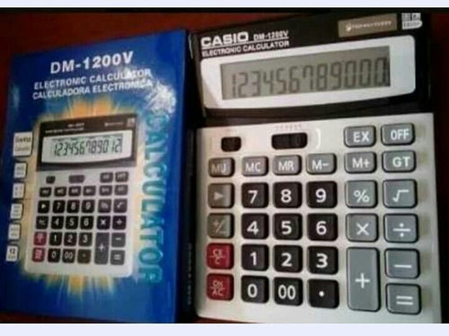 Calculadora Casio 12 Dígitos Md- 120v Oficina Física