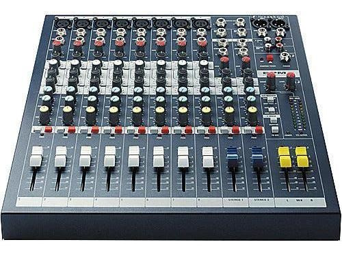 Imagen 3 de 5 de Mezcladora Pasiva Soundcraft 8 Canales Directos 4 Compartido