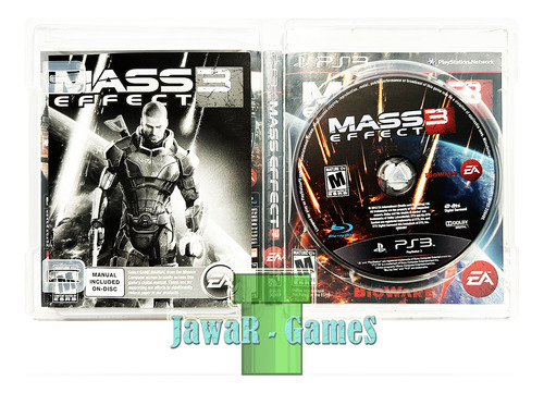 Mass Effect 3 Ps3 - Playstation 3 (Usado)