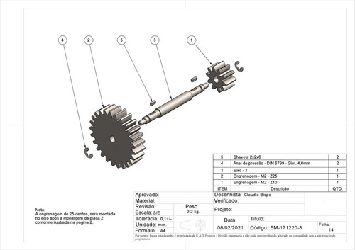 Imagem 2 de 10 de Projetista Mecânico Cadista Desenhista Freelance Solidworks
