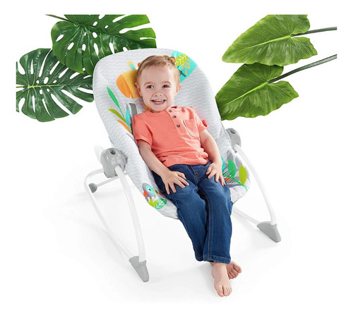 Imagen 3 de 7 de Silla Mecedora Safari (2 En 1) Bright Starts