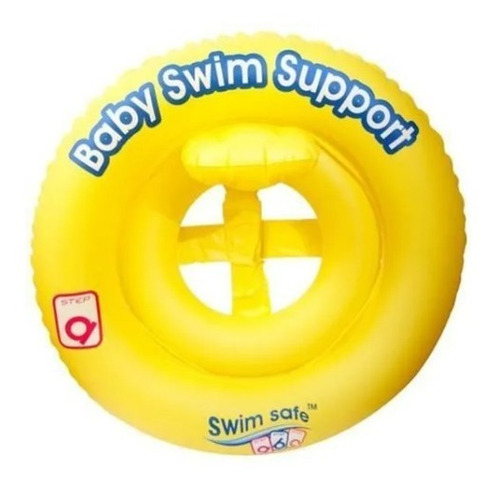 Imagen 4 de 9 de Asiento Inflable Flotador Piscina Bebes Salvavidas 69 X 69